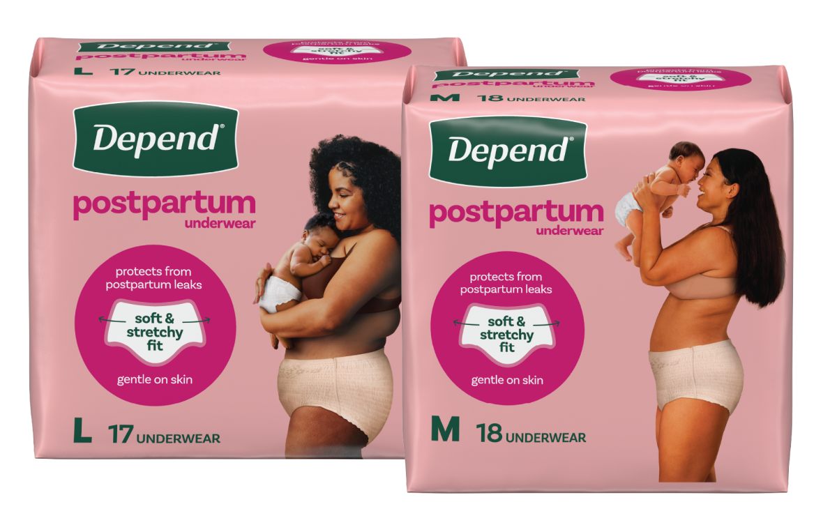 Depend Postpartum underwear