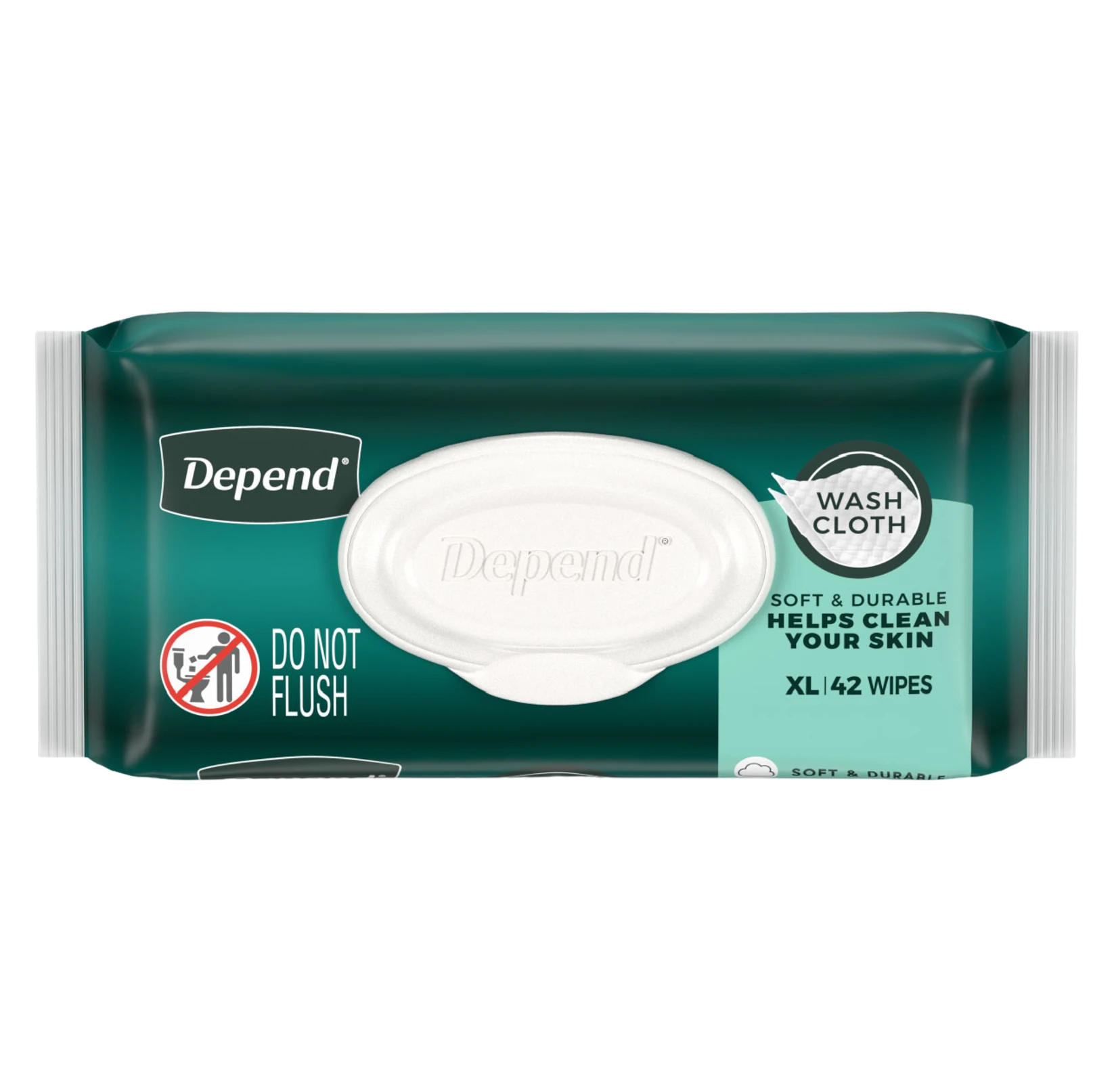 Depend Unisex Washcloths