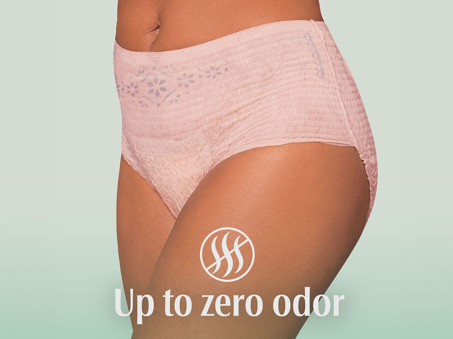 Depend® Fresh Protection® Incontinence Underwear for Women leaks up to zero odor