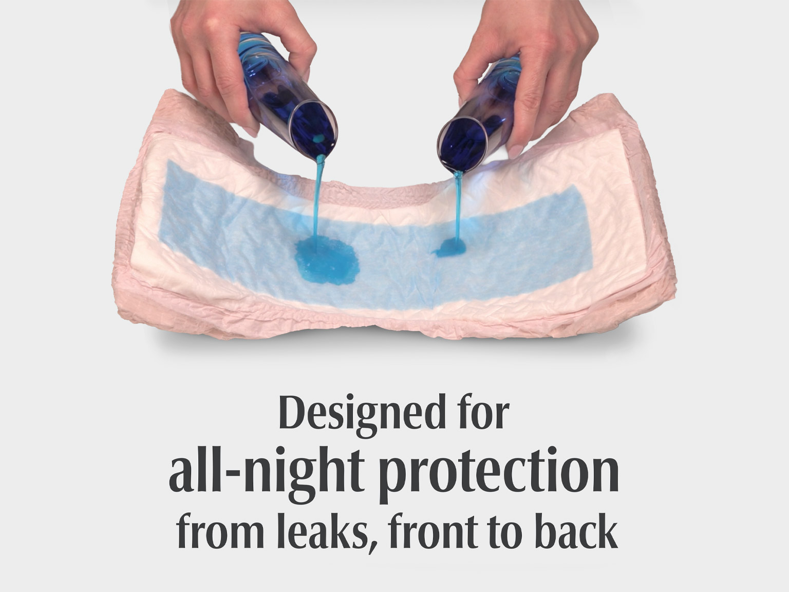 Depend® Night Defense® Women’s Adult Diapers is designed for all night protection from leaks