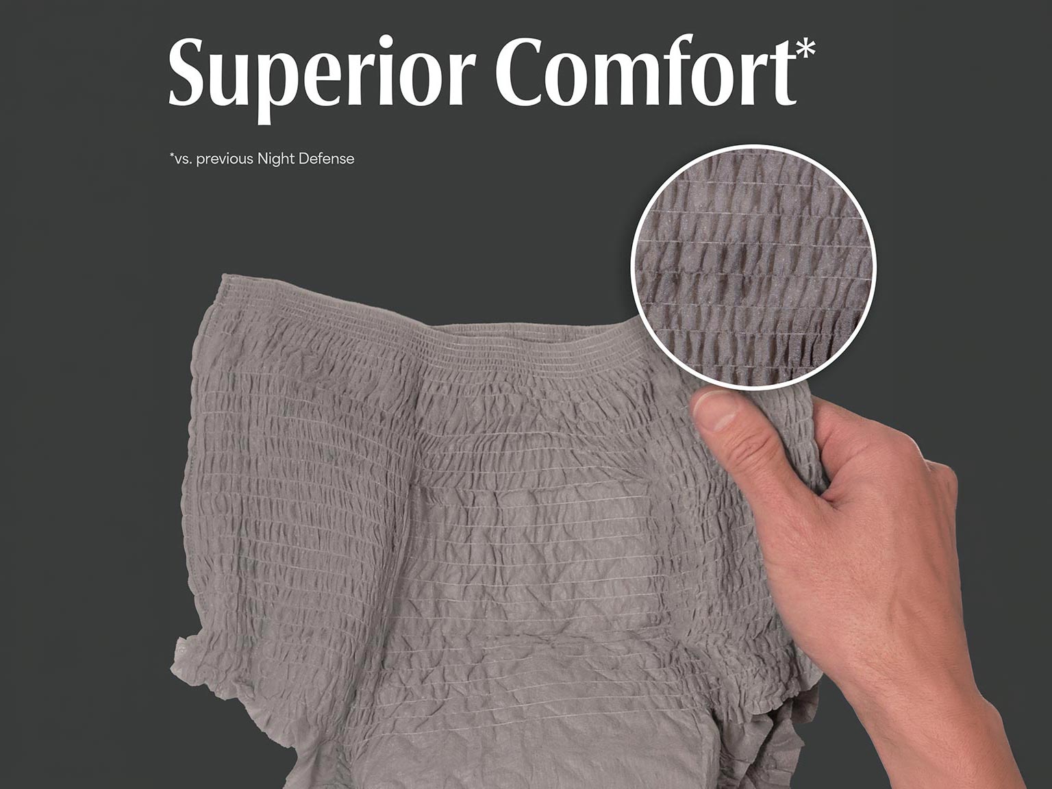 Depend® Night Defense® Men’s Adult Diapers with superior comfort