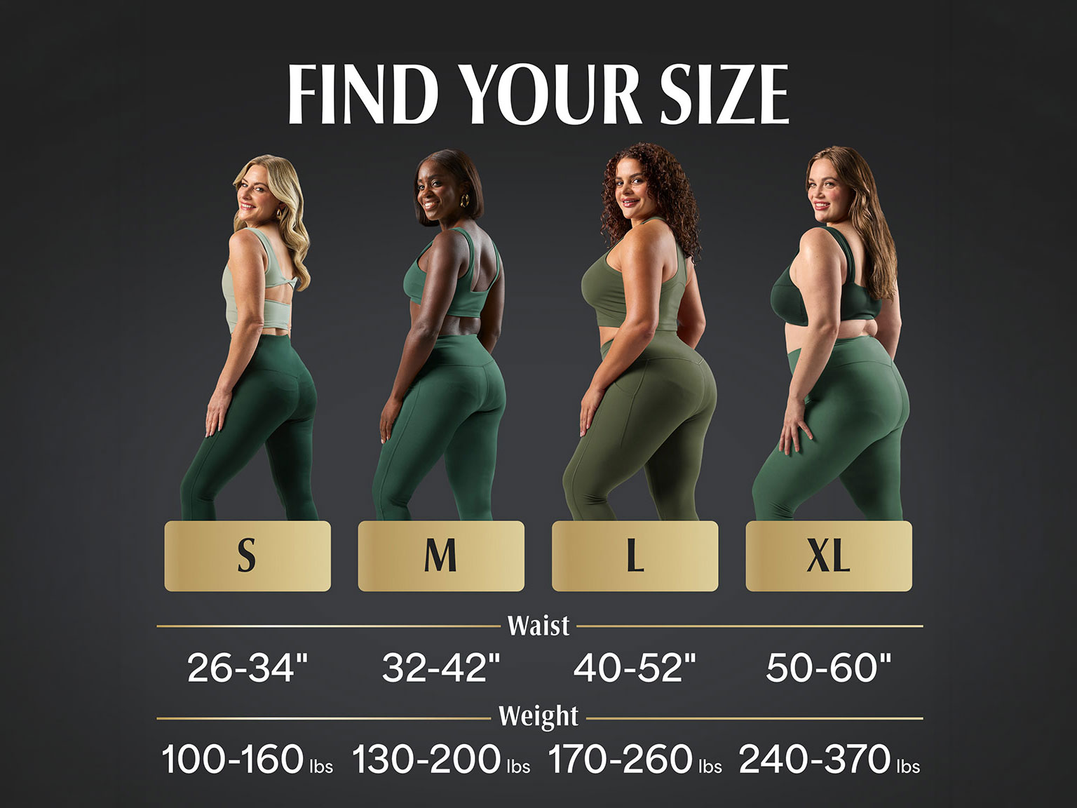 Find your size for the  Depend® Silhouette® Incontinence Underwear for Women